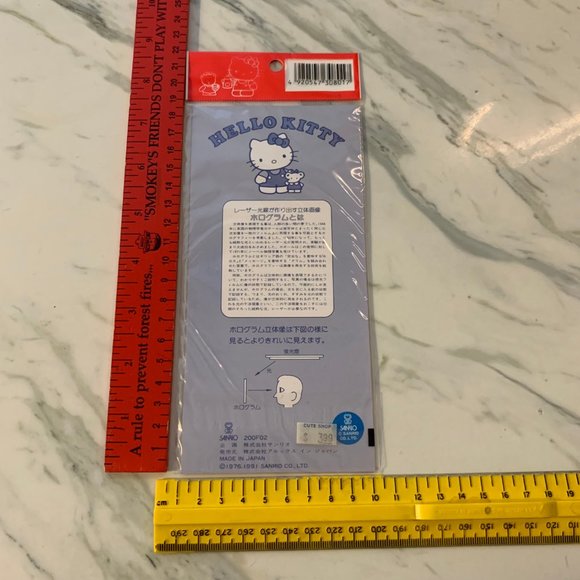 Hello Kitty Holographic Stickers very rare 1991 vintage - Picture 3 of 4